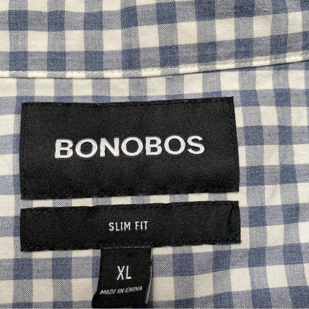 Bonobos Checkered Button Down Shirt - Picture 11 of 12